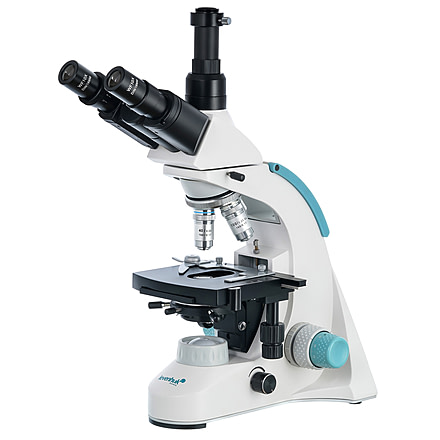 Levenhuk 40-1000x 900T Trinocular Microscope, White, Middle, 75430