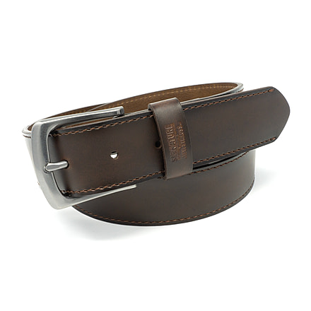 Levis Signature Gold Burnished Belt, Brown, 32, 43723-27IND-32
