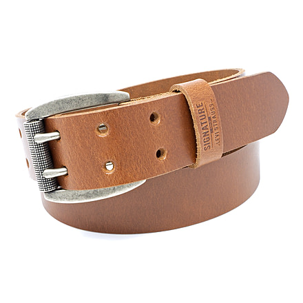 Levis Signature Gold Double Prong Belt, Tan, 34, 43733-27IND-34