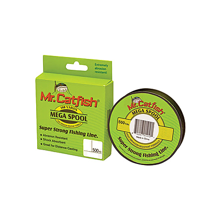 Lew's Mr. Crappie Monofilament Fishing Line, 4lb-Test, Mega Spool, 2000-Yards, Camo, MC4CM