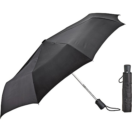 Lewis N Clark Compact Umbrella Black 413 BLACK