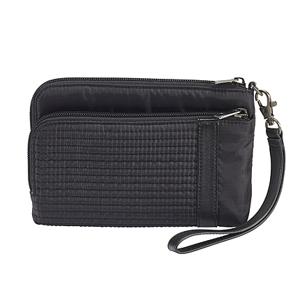 Lewis N Clark RFID-Blocking Phone Wallet, Black, 7091BLK