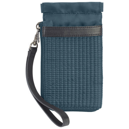 Lewis N Clark RFID-Blocking Squeeze Wristlet, Teal, 7080TEA