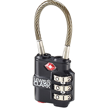 Lewis N Clark Travel Sentry Heavy Duty Lock TSA100