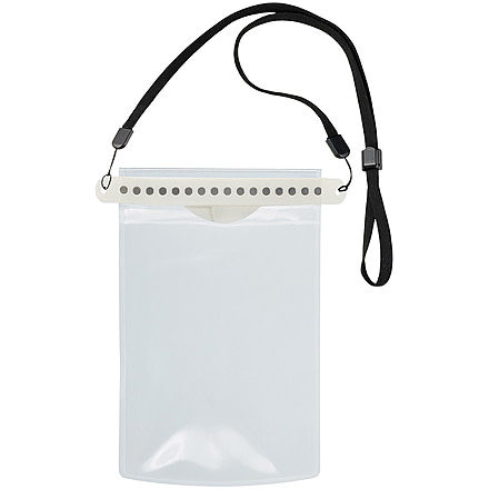 Lewis N Clark Water Seals Phone Pouch -white 1383WHT