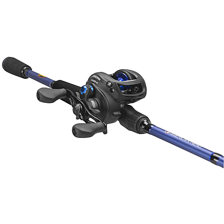 Lews American Hero Baitcast Combo, 6 ft 10 in, Medium Heavy, Fast, 7.1:1, Right, 1 Piece, AH1SH610MH