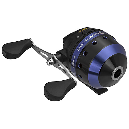 Lew's American Hero Spincast Reel, Metal, 3.4:1, Right, Clam, AHBC2C
