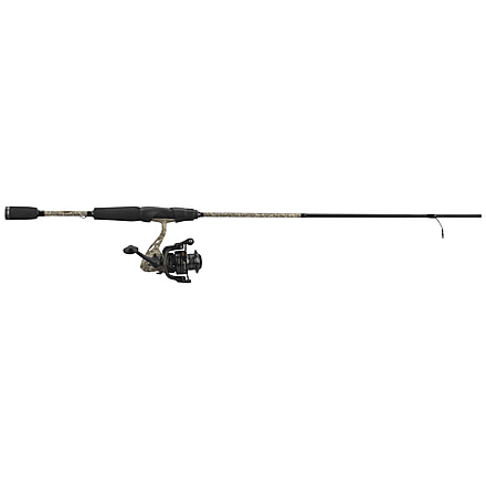 Lew’s American Hero Camo Spinning Reel and Rod Combo, 6ft 6in 2-PC Medium Fast IM7 Graphite Rod, SZ 300 Reel, Interchangeable Retrieve, Camo/Black, AHC3066MSG2-2