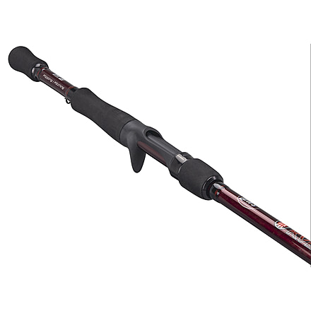 Lew's American Hero Camo Baitcast Reel and Rod Combo, 7ft 1-PC Medium  IM7 Graphite Rod, 5+1 Bearings, 7.5-1 Ratio, 1-PC Graphite Frame, RH Retrieve, Camo/Black, AHC1SH70MCG2
