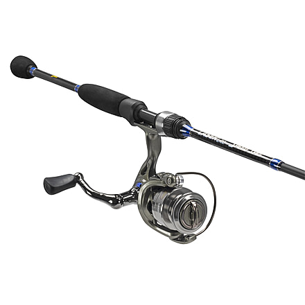 Lews Laser Light Speed Spinning Combo, 7 ft, Ultra Light, Fast, 5.1:1, Ambidextrous, 2 Pieces, LLS10070UL-2