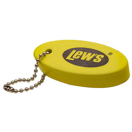 Lew's Floating Key Chain, Yellow Foam, LFKC1