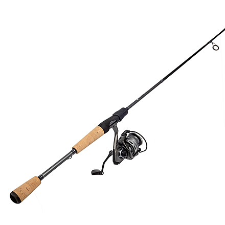 Lew’s Speed Spin Spinning Reel and Rod Combo, 5ft, 1-PC HM30 Graphite Rod w/ Ultra-Light  and Fast, SZ 75 Reel, 8+1 Bearings, 5.2-1 Ratio, Speed Gears, Gray/Black, SS7550ULSG2