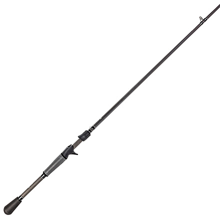 Lew’s TP2 Casting Rod, Crankbait Model, 7ft, 1-PC HM45 Graphite Rod w/ Medium  and Moderate, Winn Dri-Tac Split-Grip, SoftTouch Reel Seat, Black/Gray, TP270M-CB1