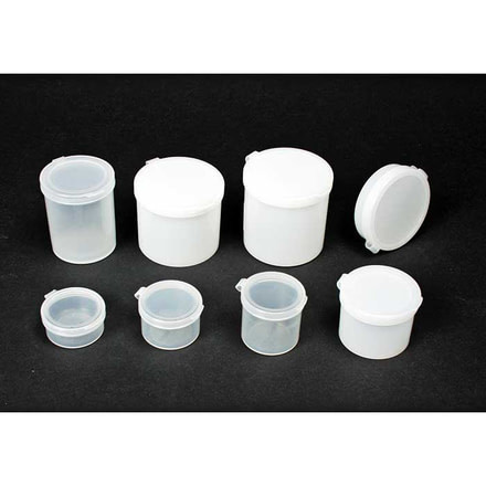 Liberty Mountain Poly Vial 1/2 Oz 1.5''d X .75'' 150750-CLR