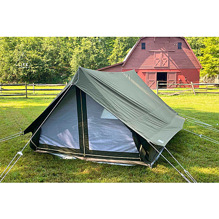 Life Intents Canvas A-Frame Tent - The Scout AboutTM, a-frame-tent-scout-about-4