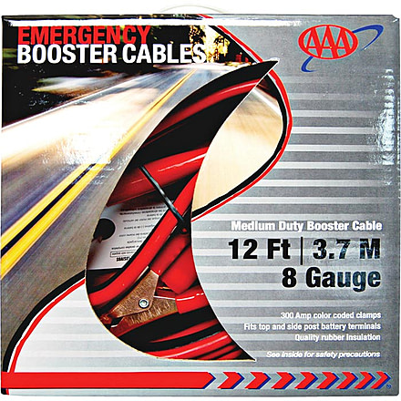 Lifeline 12' 8 Ga. Booster Cable 4324AAA
