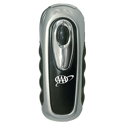Lifeline AAA 3-LED Rechargeable Flashlight, Hand Crank 4003511