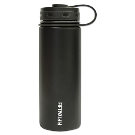 Lifeline Vacuum Insulated Water Bottle - 18 oz-Black