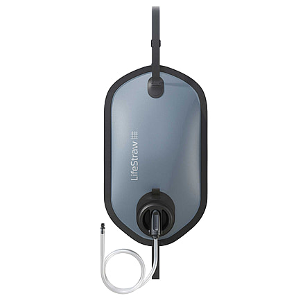 LifeStraw Large Capacity Gravity Water Filter System, One Size, Dusty Mountain Blue, 8 Liter, LSPSFX8LMB1