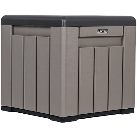 Lifetime Products 25 Gallon Outdoor Storage Cube