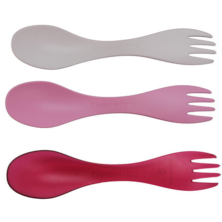 Light My Fire Little Spork, Per 3, Think Pink 172663