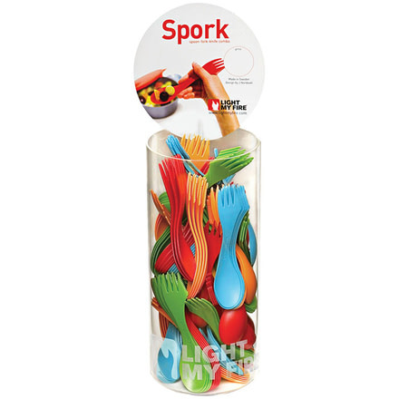 Light My Fire Spork 2 Pack- Petrol/silver S-SP-2PK-PESI
