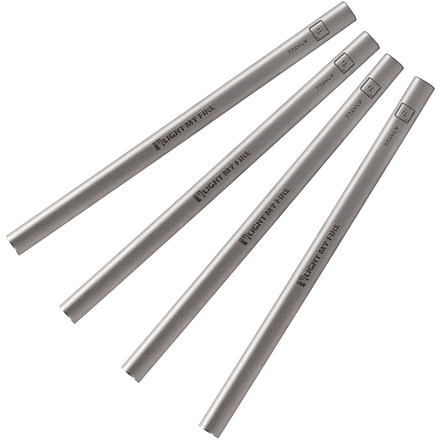 Light My Fire WideStraw Titanium 4-pack, LMF17801115