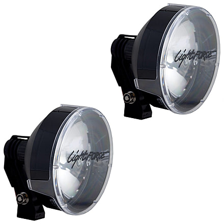 Lightforce Performance Lighting Striker 170mm Extreme Performance Compact Driving Light,12V HID 70W 5000K,Black,Pair CBHID170T70