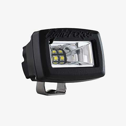 Lightforce Performance Lighting 2 in Rok20 Single Row 10W Chips, Spot Beam, Black, ROK20S