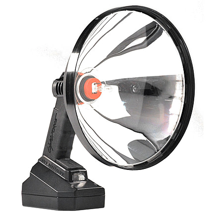 Lightforce Performance Lighting Enforcer HID 240mm 50W Handheld Flashlight,Black EF240HID