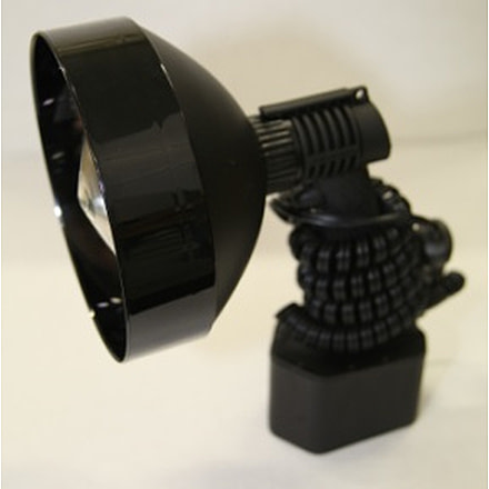 Lightforce Performance Lighting HID Hand Held 170mm Striker Spotlight, Coil Cord and Cig Plug, 12V 70W 6400 Lumens CBSLSHID70