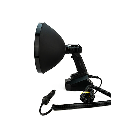 Lightforce Performance Lighting HID Hand Held Xenon 240mm Blitz Spotlight, Coil Cord and Cig Plug, 12V 70W 6400 Lumens CBSLBHID70