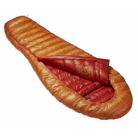 Lightwave Firelight 450 Sleeping Bag-Brick Orange-Long