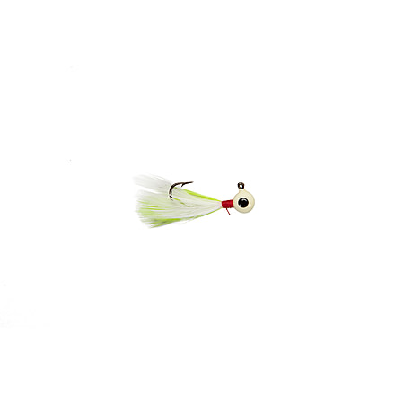 Lindy Little Nipper Fishing Jig, 1/64 oz, Chartreuse/Glow,2/Pack, LN050