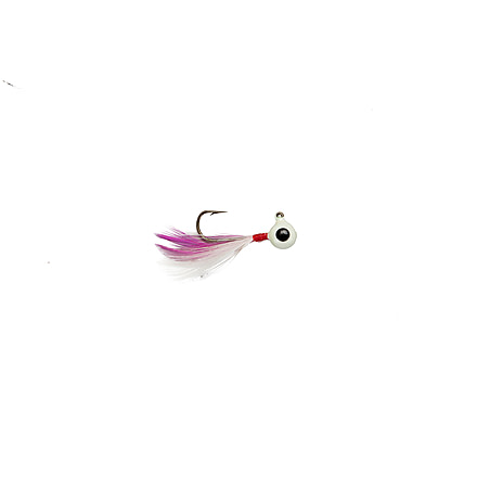 Lindy Little Nipper Jig, Pink/Glow, 1/16oz, 2 per Pack, LN011