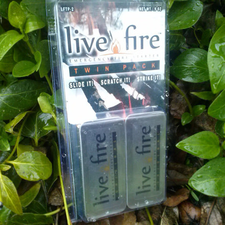 Live Fire Original Emergency Fire Starter Twin Pack