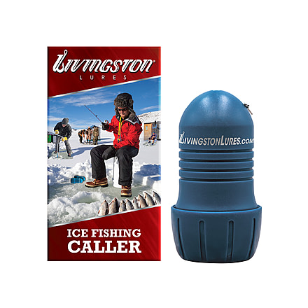 Livingston Lures Caller Series Lure, Ice Fishing, Blue, 11100