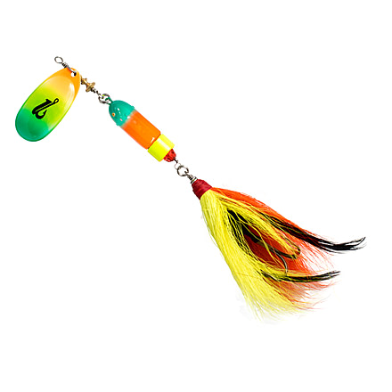 Livingston Lures EBS Spinner 100 Lure, Fire Tiger, 6380