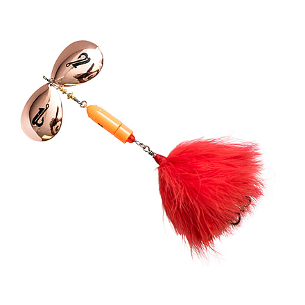 Livingston Lures EBS Spinner 158 Lure, Copper Red, 6481