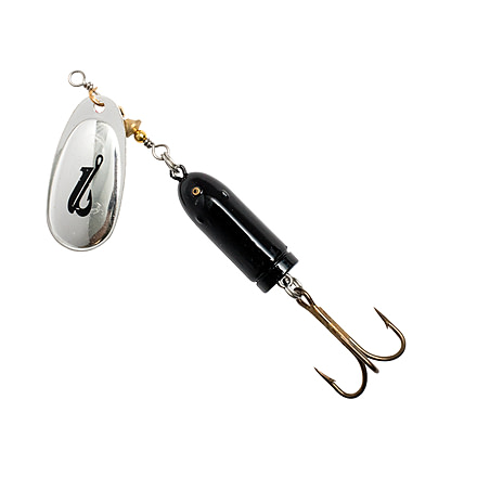 Livingston Lures EBS Spinner 58 Lure, Chrome Black, 6282