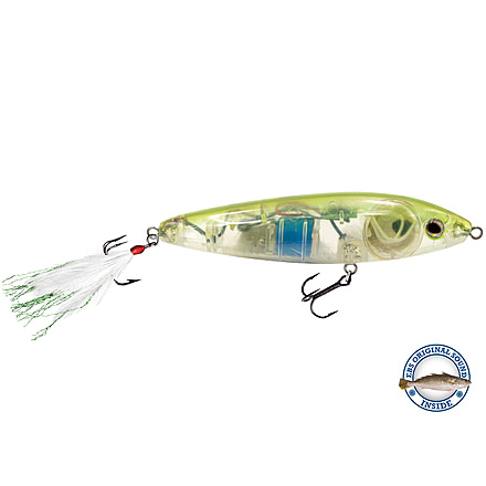 Livingston Lures Pro Sizzle Jr Lure, Pro Green, 0726