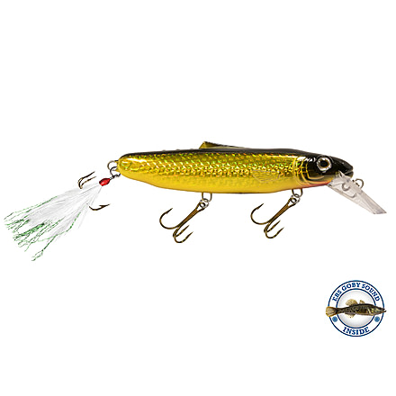Livingston Lures Striker 173 Lure, Gold Metallic Scale Black, 7590