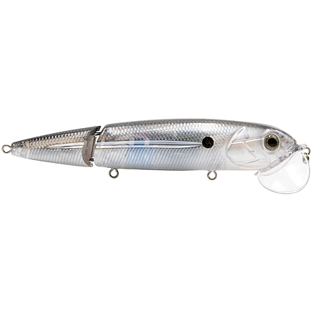 Livingston Lures Walking Boss II Lure, Black Silver Shiner, 10227
