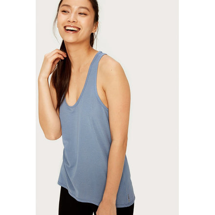 Lole Aalia Tank, Light Denim Heather, XS, LW2681-857-GHT NIM HTH-X