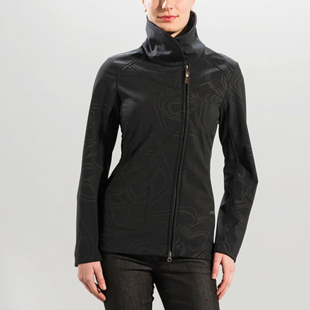 Lole Glisten Jacket - Women's-Black Embossed-X-Small