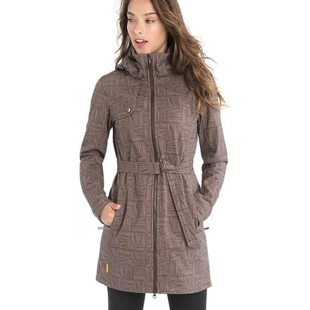 Lole Glowing Jacket - Womens -Hot Coco/Cornfield-Small