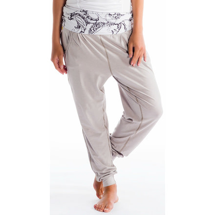 Lole Padmasana Pants - Women's-Warm Grey-Regular Inseam-Small