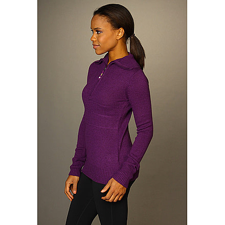 Lole Stray Sweater-Purple Heather-Small