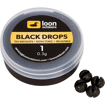Loon Drop Refills, AB, Black, LOBDRAB