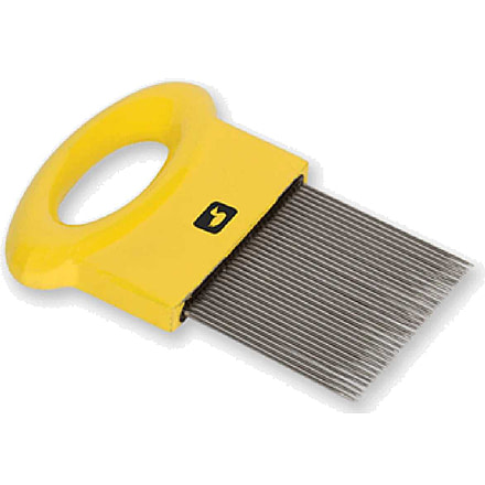 Loon Ergo Underfur Comb, Yellow, LOEUFCY